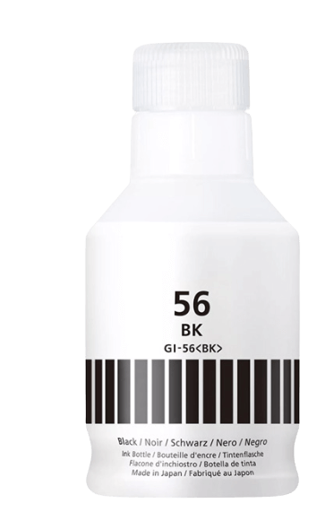 Canon GI-56BK / 4412C001 svart bläck refill - Kompatibel