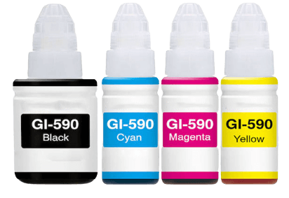 Canon GI-590 CMYK "välj själv" rabattpaket rabatt paket - Kompatibel