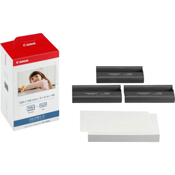 Canon KP-108IN / 3115B001 CMY 10 x 15 cm rabattpaket - Original