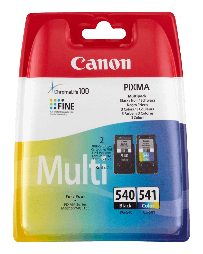 Canon PG-540 & CL-541 / 5225B006 CMYK rabattpaket - Original