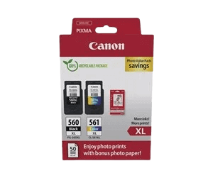 Canon PG-545XL + CL-546XL + Papir / 8286B011 CMYK XL rabattpaket - Original