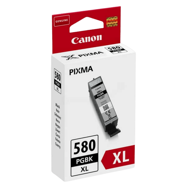 Canon PGI-580PGBK / 2024C001 pigment svart XL bläckpatron - Original