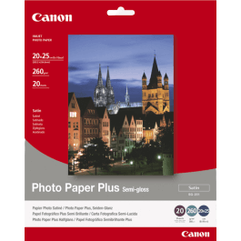 Canon SG-201 / 1686B018 - halvblankt fotopapper 20 x 25