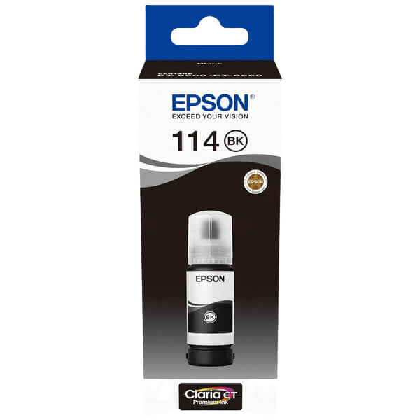 Epson 114 / C13T07A140 svart bläck refill - Original