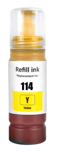Epson 114 / C13T07B440 gul bläck refill - Kompatibel