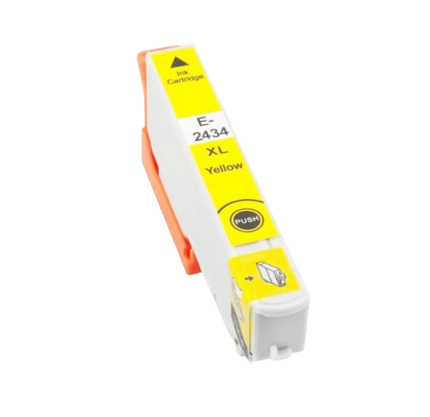 Epson 24 / C13T24344010 gul XL bläckpatron - Kompatibel