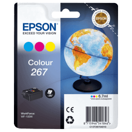 Epson 267 / C13T26704010 CMY bläckpatron - Original
