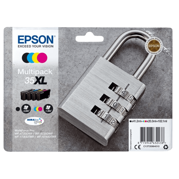 Epson 35 / C13T35964010 CMYK XL rabattpaket - Original