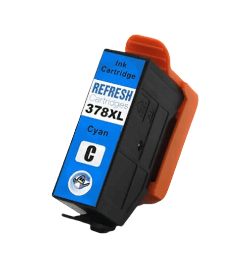 Epson 378 / C13T37924010 cyan XL bläckpatron - Kompatibel