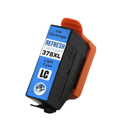 Epson 378 / C13T37954010 ljus cyan XL bläckpatron - Kompatibel