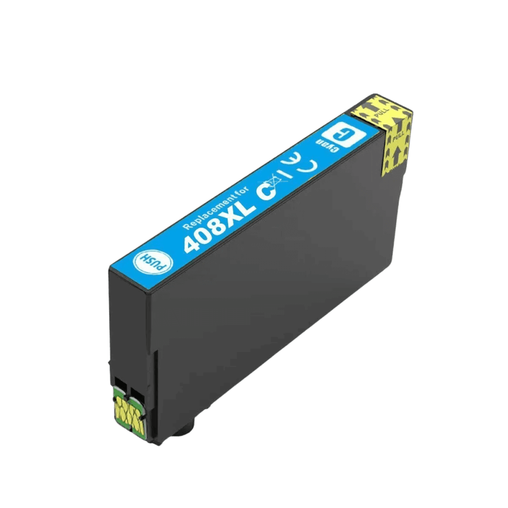 Epson 408 / C13T09K24010 cyan XL bläckpatron - Kompatibel