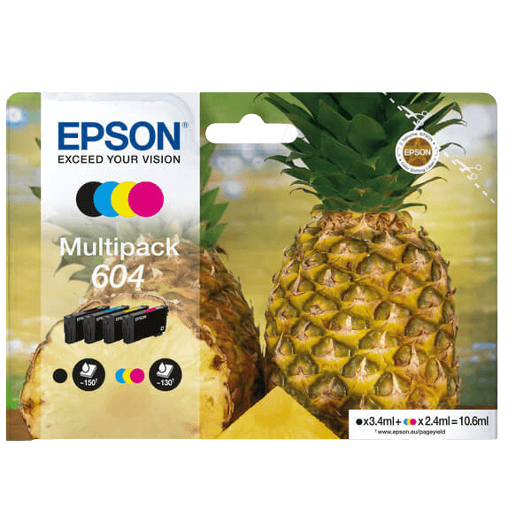 Epson 604 / C13T10G64010 CMYK rabattpaket - Original