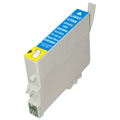 Epson T0485 / C13T04854010 ljus cyan bläckpatron - Kompatibel