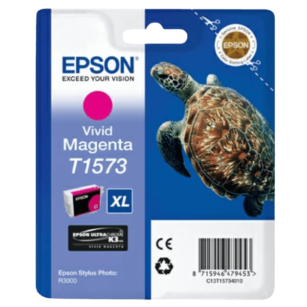 Epson T1573 / C13T15734010 magenta bläckpatron - Original