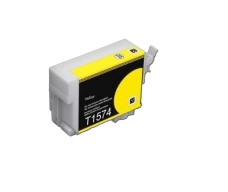 Epson T1574 / C13T15744010 gul bläckpatron - Kompatibel