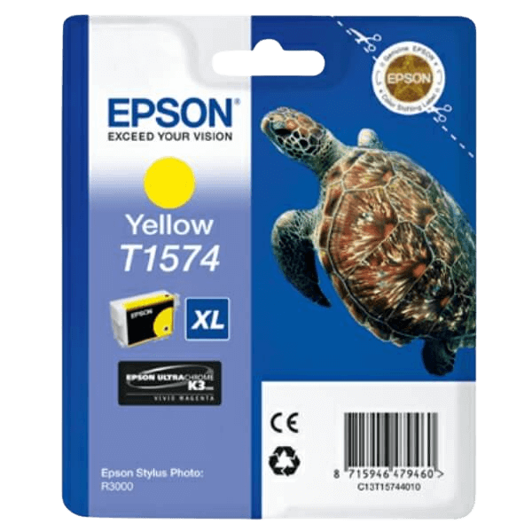 Epson T1574 / C13T15744010 gul bläckpatron - Original