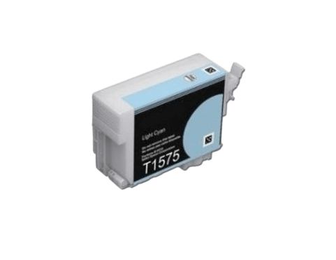 Epson T1575 / C13T15754010 ljus cyan bläckpatron - Kompatibel