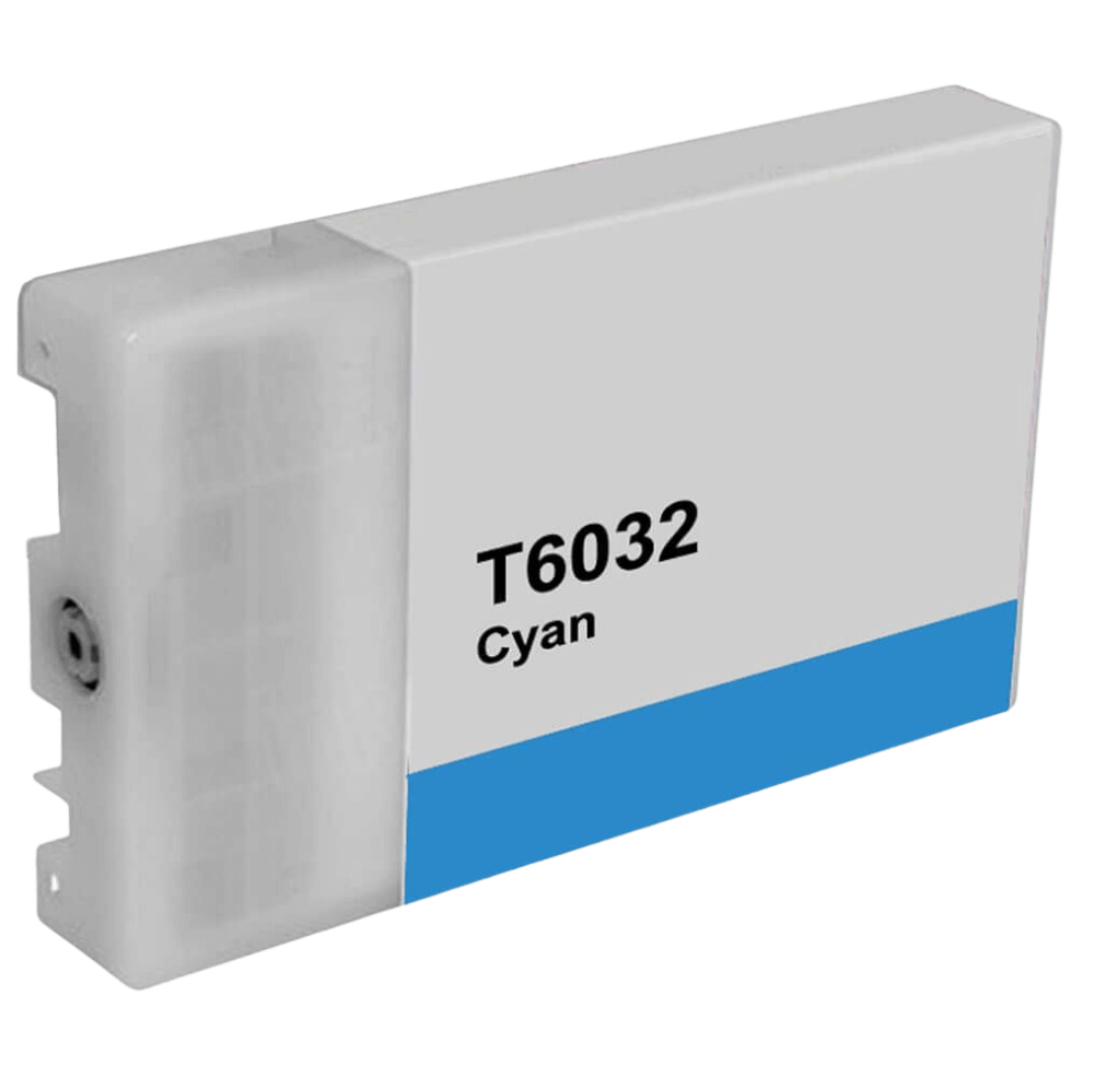 Epson T6032 / C13T603200 cyan XL bläckpatron - Kompatibel