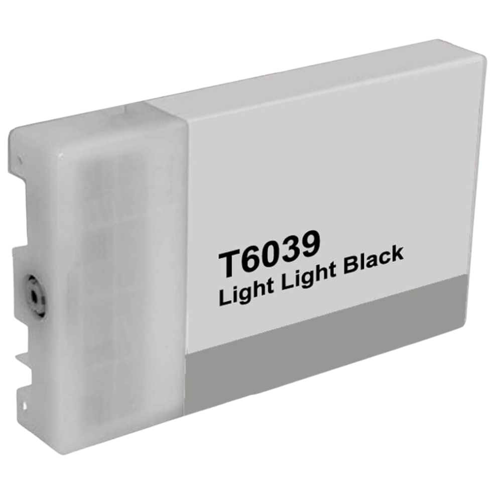 Epson T6039 / C13T603900 light light svart XL bläckpatron - Kompatibel