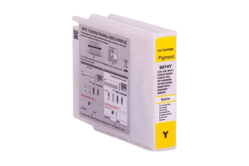 Epson T9074 / C13T907440 gul XL bläckpatron - Kompatibel