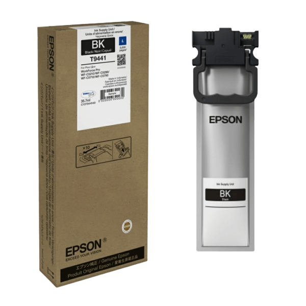 Epson T9441 / C13T944140 svart bläckpatron - Original