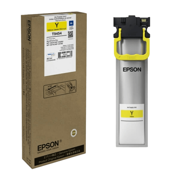 Epson T9454 / C13T945440 gul XL bläckpatron - Original