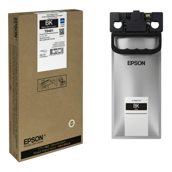 Epson T9461 / C13T946140 svart XXL bläckpatron - Original