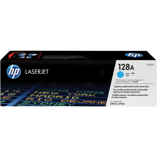 HP 128A / CE321A cyan toner - Original