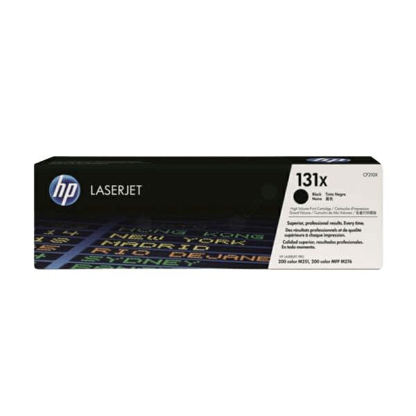 HP 131X / CF210X svart XL toner - Original