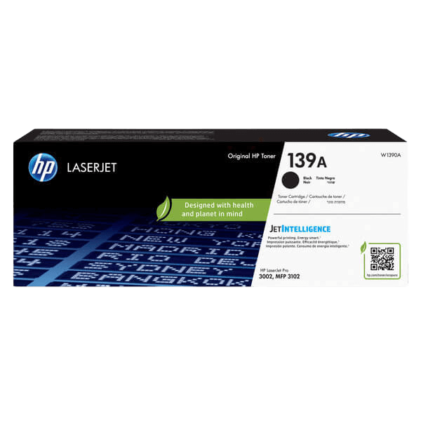 HP 139A / W1390A svart toner - Original