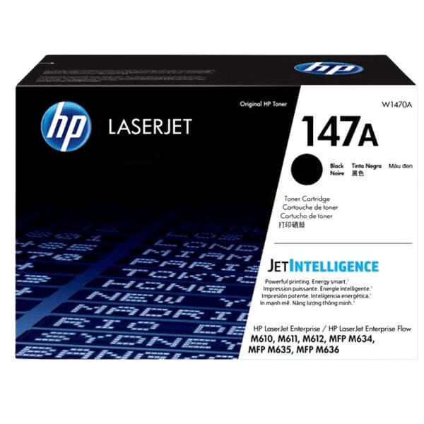 HP 147A / W1470A svart toner - Original