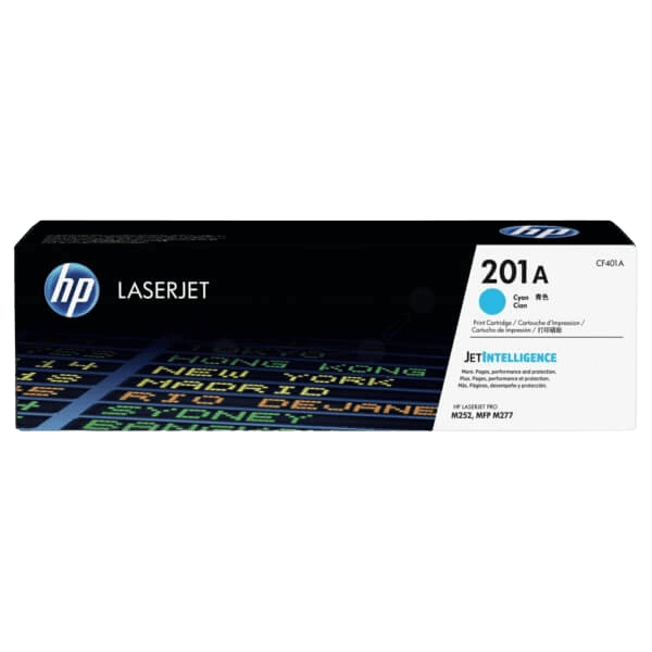 HP 201A / CF401A cyan toner - Original