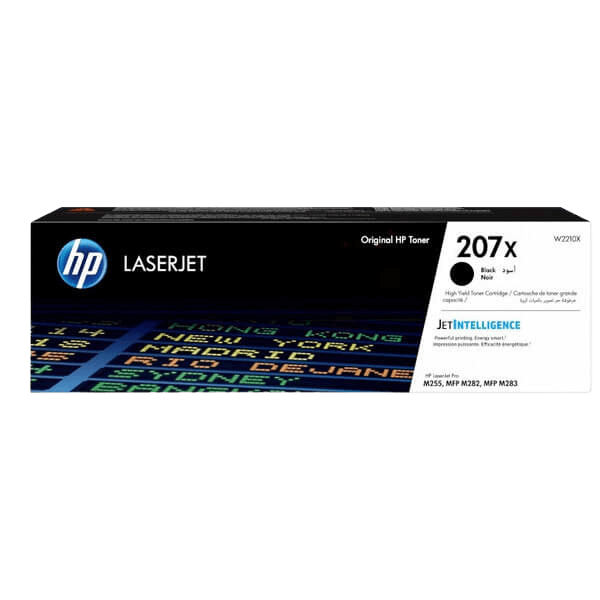 HP 207X / W2210X svart XL toner - Original