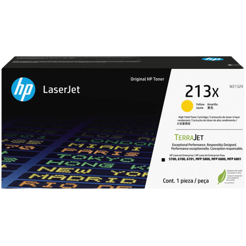 HP 213X / W2132X gul XL toner - Original