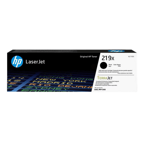 HP 219X / W2190X svart XL toner - Original