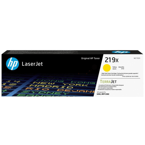 HP 219X / W2192X gul XL toner - Original