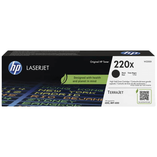 HP 220X / W2200X svart XL toner - Original