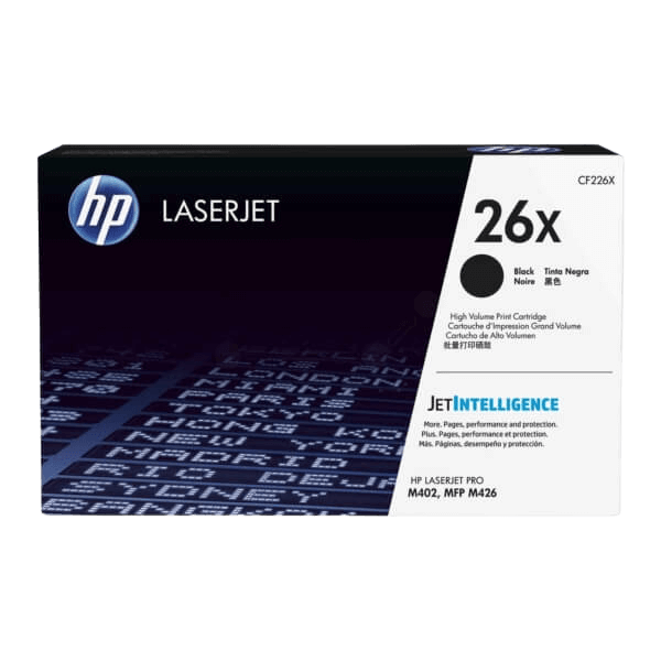 HP 26X / CF226X svart XL toner - Original