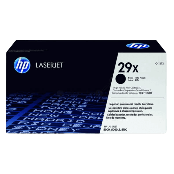 HP 29X / C4129X svart XL toner - Original