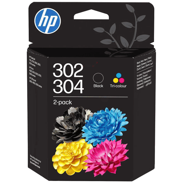 HP 302/304 / B82L1AE CMYK rabattpaket - Original