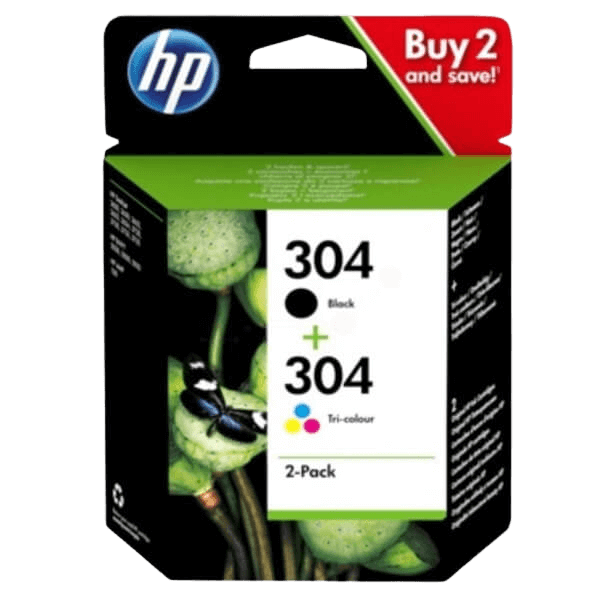 HP 304 / 3JB05AE CMYK rabattpaket - Original