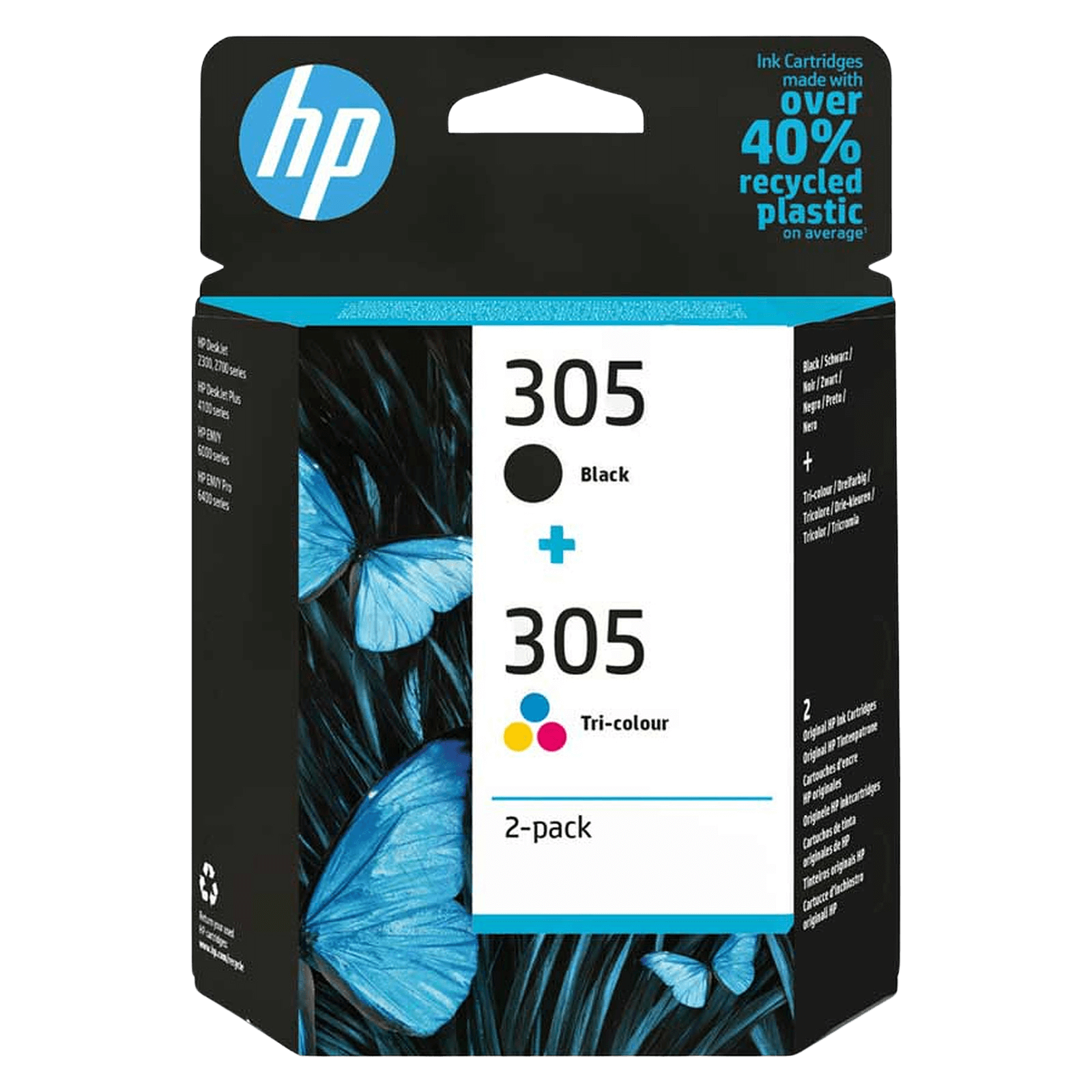 HP 305 / 6ZD17AE CMYK rabattpaket - Original