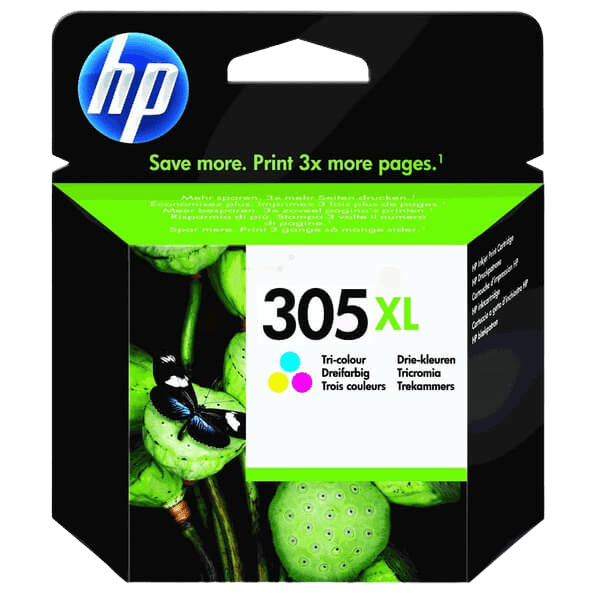 HP 305XL / 3YM63AE CMY XL bläckpatron - Original