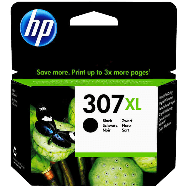 HP 307XL / 3YM64AE svart XL bläckpatron - Original