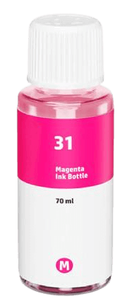 Kompatibel HP 31 / 1VU27AE magenta bläck refill