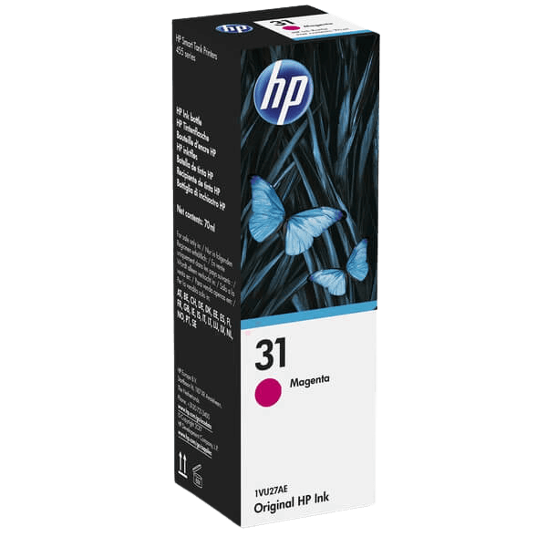HP 31 / 1VU27AE magenta bläck refill - Original