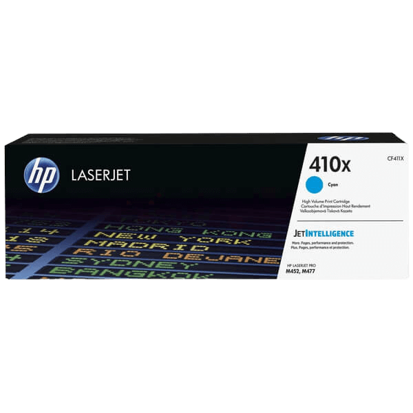 HP 410X / CF411X cyan XL toner - Original