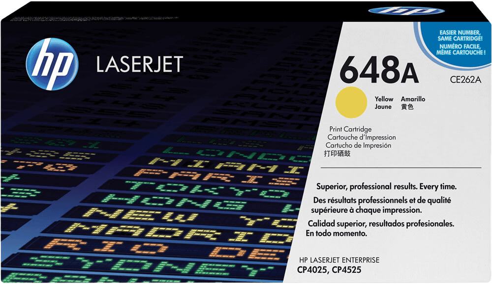 HP 648A / CE262A gul toner - Original