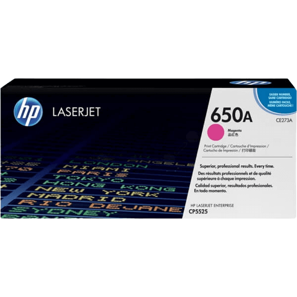 HP 650A / CE273A magenta toner - Original