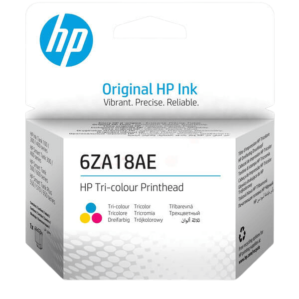 HP 6ZA18AE CMY bläckpatron - Original